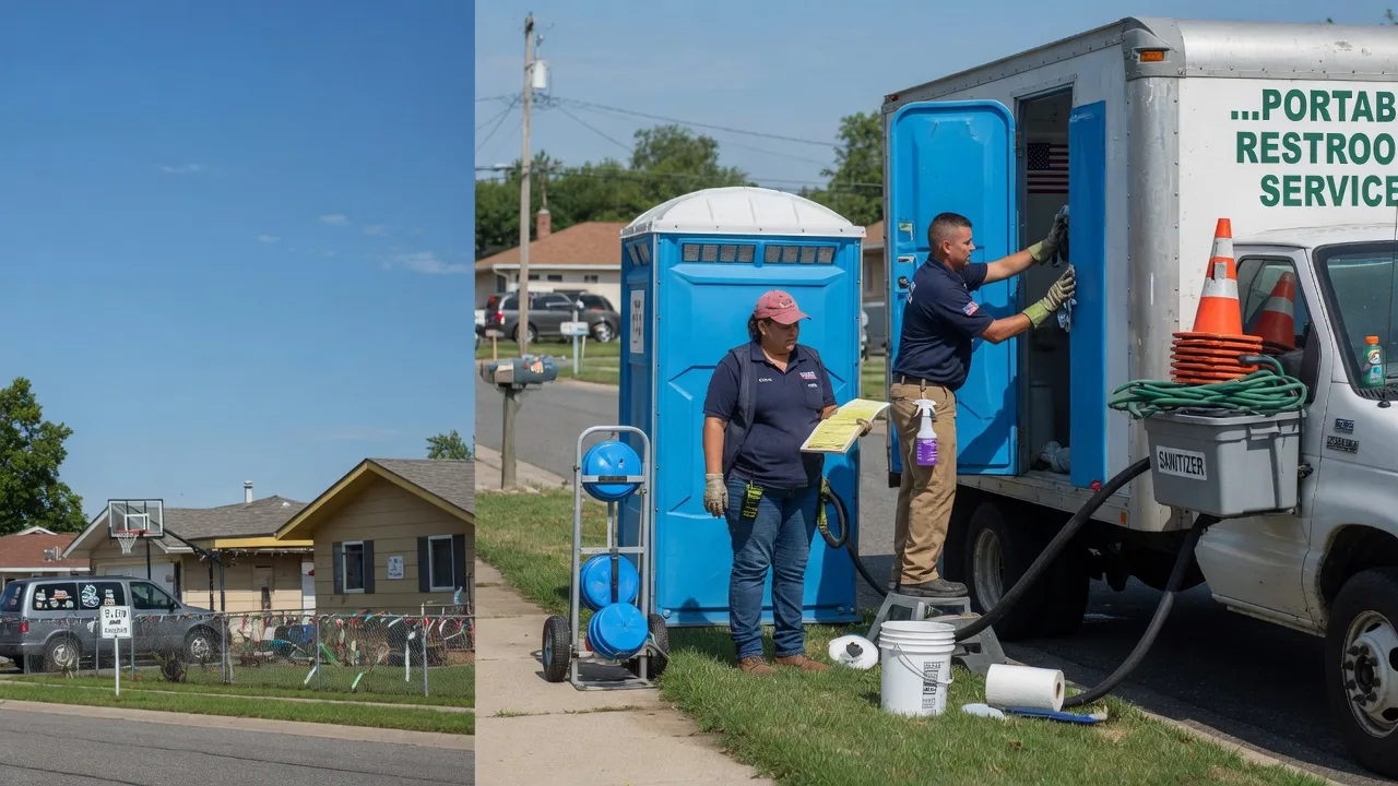 Porta Potty Rental in Hallowell, ME near me